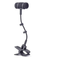 Gooseneck Instrument Mic Clip Easy Installation Attach-on Audio Pickup Holder