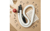 Corrugated Mouth Tube White Melodica Mouthpiece Tube Black Fittings