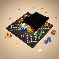 Jackaroo Board Game Portable Ludo Game Set Sturdy Construction for Parties