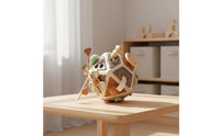 Busy Ball Toy 22-Sided Sensory Activity Cube Multi-Function for Infants