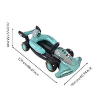 Single-Seater Car Float Molded Cockpit Race Car Pool Inflatable Printed Graphics Aquatic Fun Item
