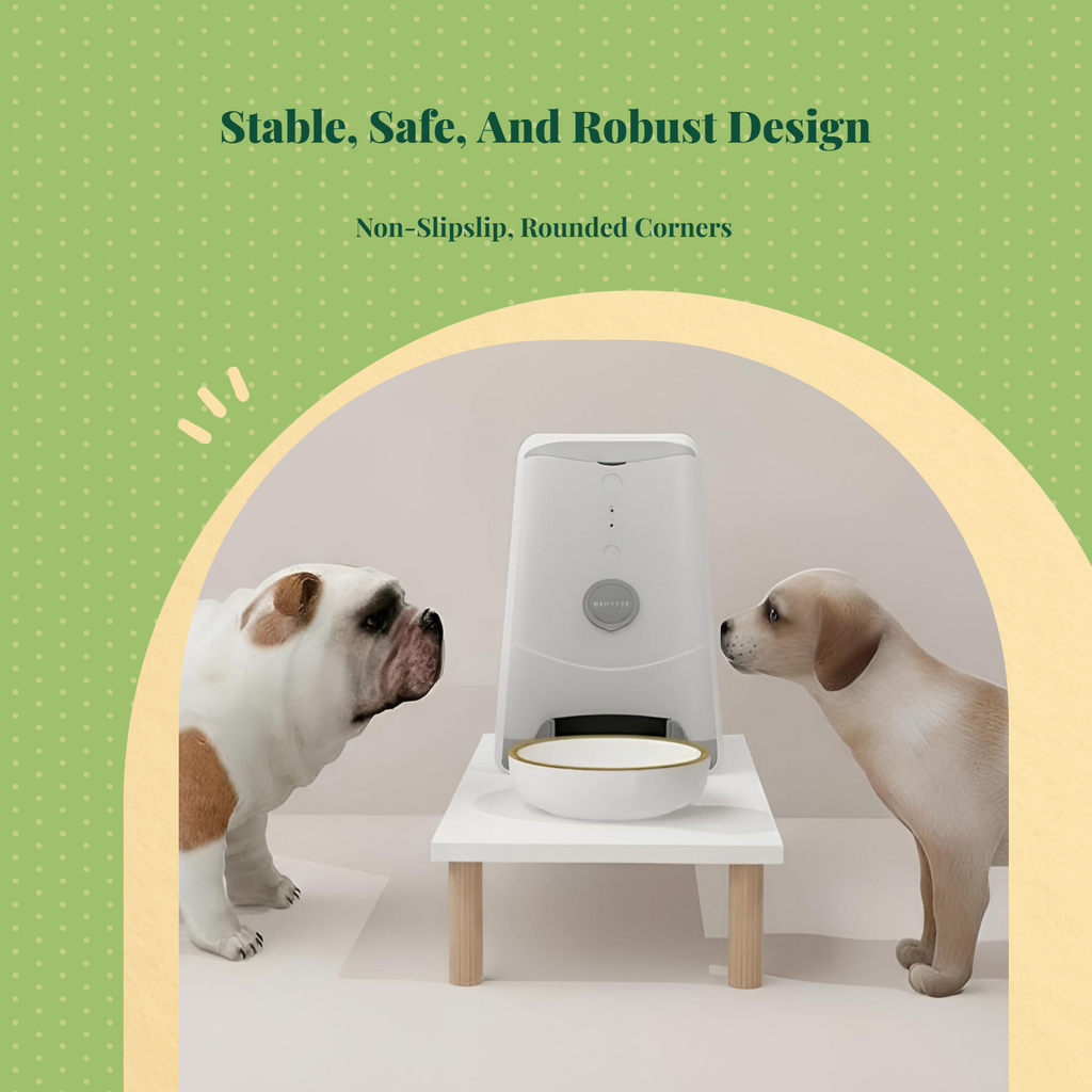 Automatic Cat Feeder Stand, Adjustable, Non-Slip, Universal