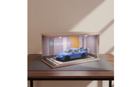 LED Model Car Display Case Gift Idea 1:18 Car Display Box Realistic Details