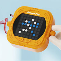 AI Strategy Game Console Two Player Mode 6 in 1 Handheld Game Brain Boosting