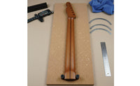 Electric Guitar Neck 21 Frets Music Instrument Part Back Center Stripe
