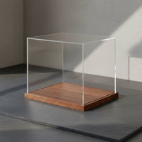 Mini Football Helmet Showcase Water Proof Acrylic Helmet Display Case for Office