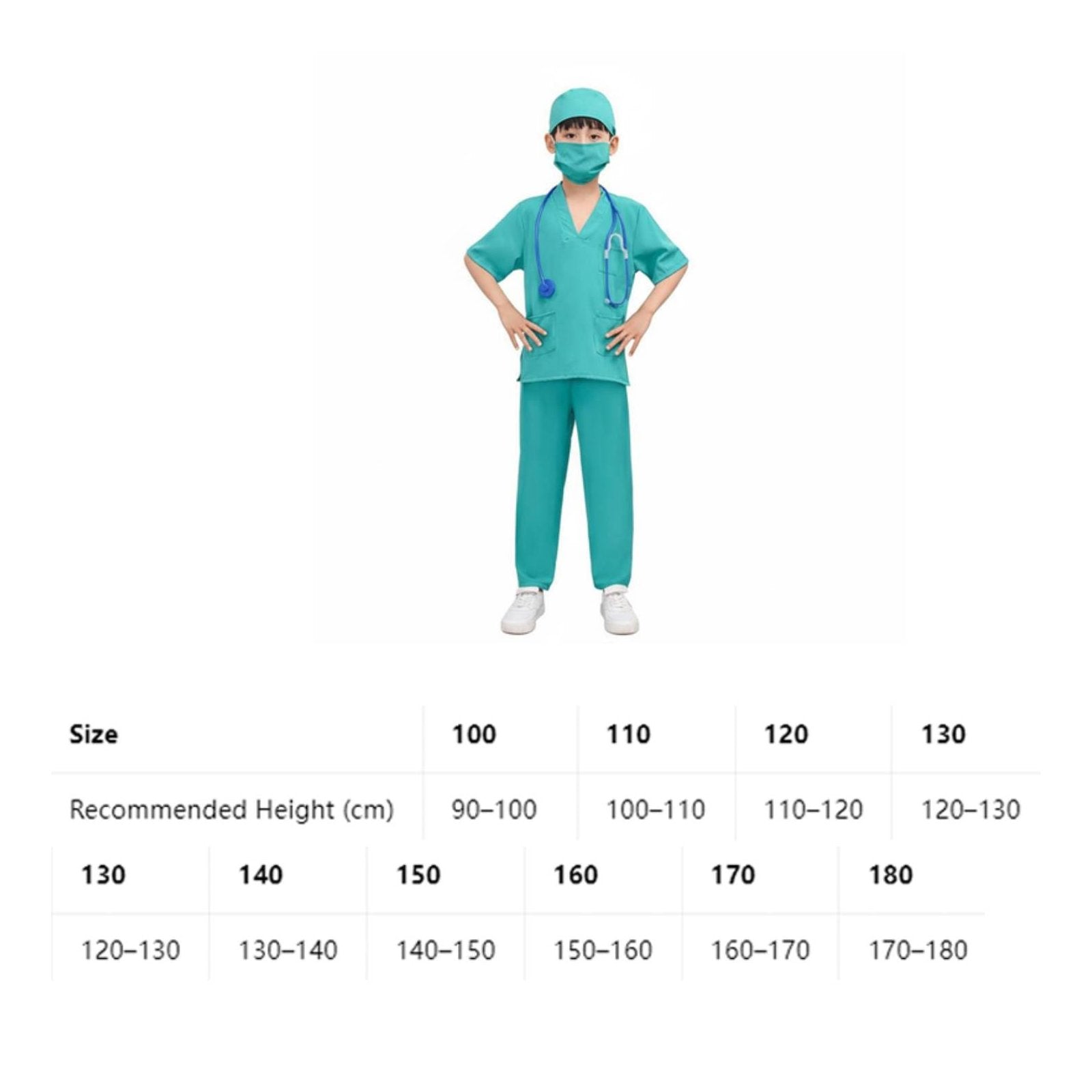 Educational Kids Science Coat Uniform Comfortable Material Child's Science Coat Costume Realistic Design for Preschoolers, Career Day