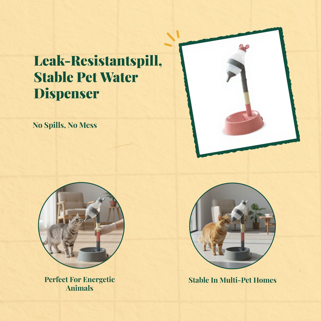 Wall-mounted automatic pet waterer