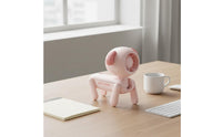 Dog-Shaped Fan Shape-Changing Design Turbine Design Fan Lightweight for Travel