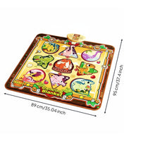 Bluetooth Dance Mat Adjustable Volume Kids Toy