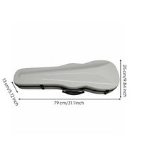 Carbon Fiber Violin Case Sturdy Backpack Violin Case Crushproof for Students