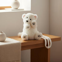 West Highland White Terrier Stuffed Cute Westie Stuffed Creature Ultra-Soft