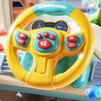 Simulation Steering Wheel Screen-Non-Screen Play Interactive Car Steering Wheel