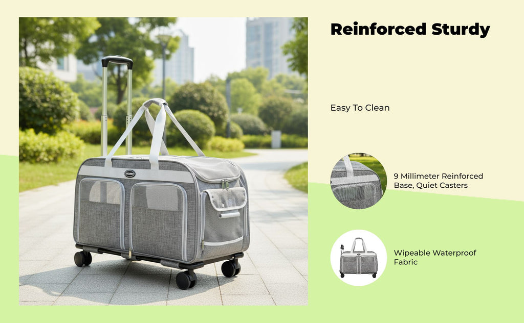 Breathable pet trolley, lightweight