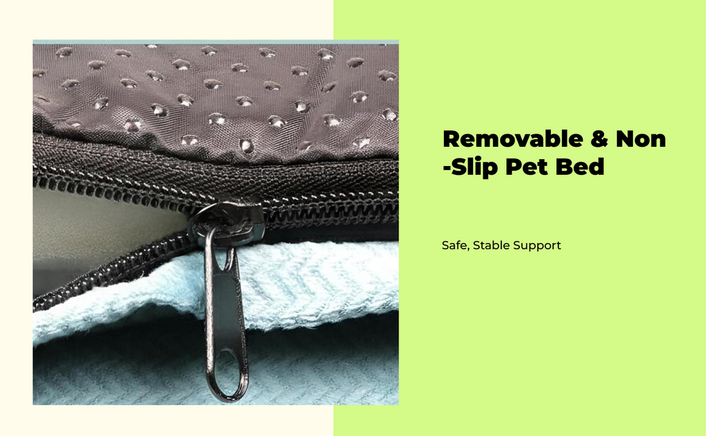 Orthopedic dog bed with comfort