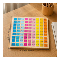 Math Learning Block Set Educational School Aid Thinking Skills for Home Study