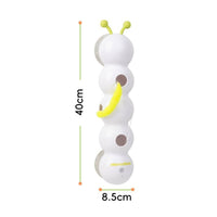 360 Rolling Soft Feather Tail Electric Feline Toy Long-Lasting