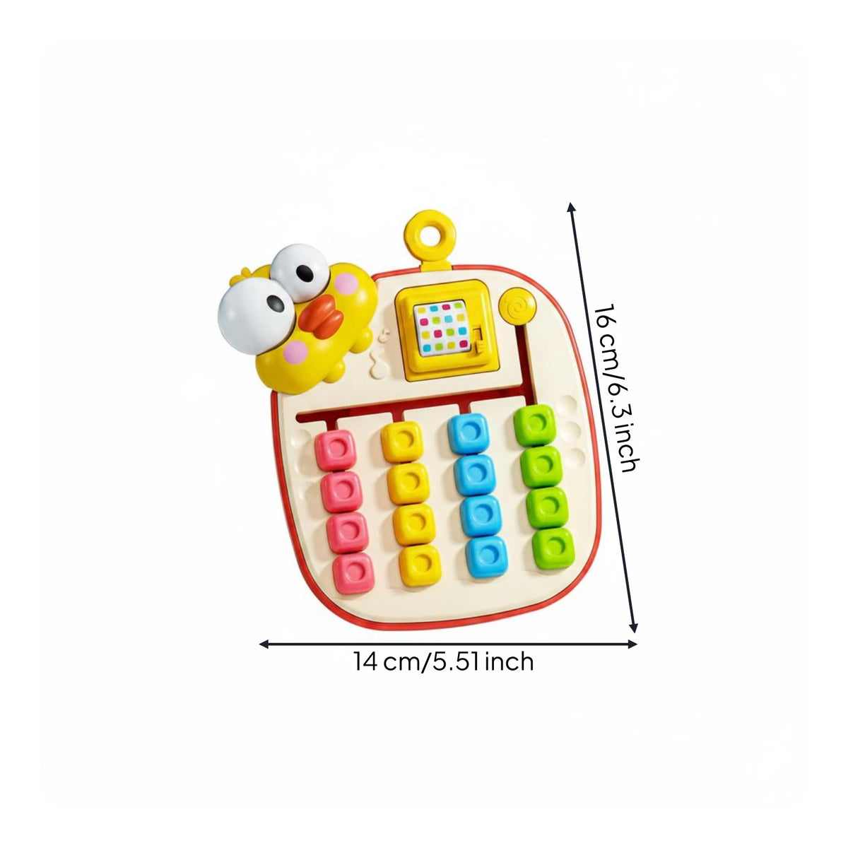 Sliding Color Game Bright Finish Slide Game Board Creature-Shaped Top