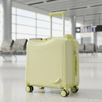 Rollable Suitcase Combination Lock Kids Suitcase for Airplane