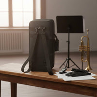 Shadow Brass Container Case Padded Trumpet Case Wear-Resistant Instrument Storage for Practice