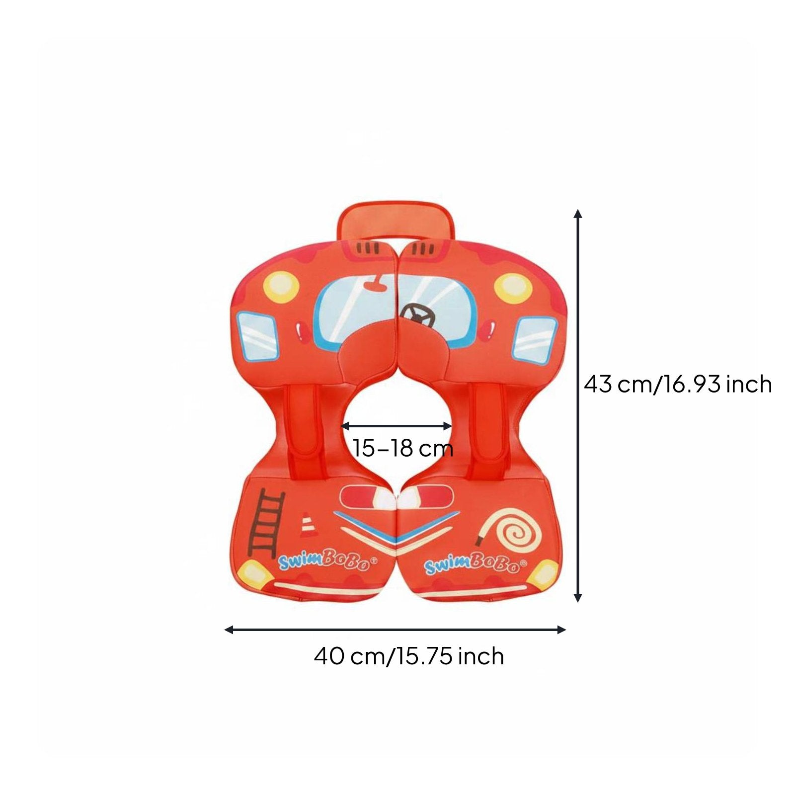 Baby Armpit Swim Buoy No Inflation Needed Anti-Tip Baby Swim Device Easy to Wear