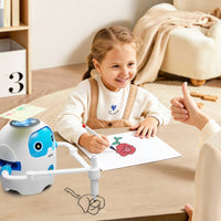 Scan and Draw Robot Learn While Playing Educational Drawing Machine AI Enabled