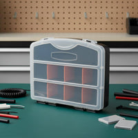 10-Grid Compartment Organizer Portable Screw Organizer Box Lightweight
