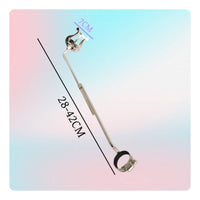 Marching Flute Lyre Metal Flute Music Clip Adjustable for Performance, Rehearsal