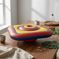 Inflatable Balance Seesaw Team Building Rock and Roll Easy to Clean and Energetic Game