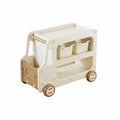 Rolling Changing Table Multi-Functional Storage Trolley Mobile with Wheels