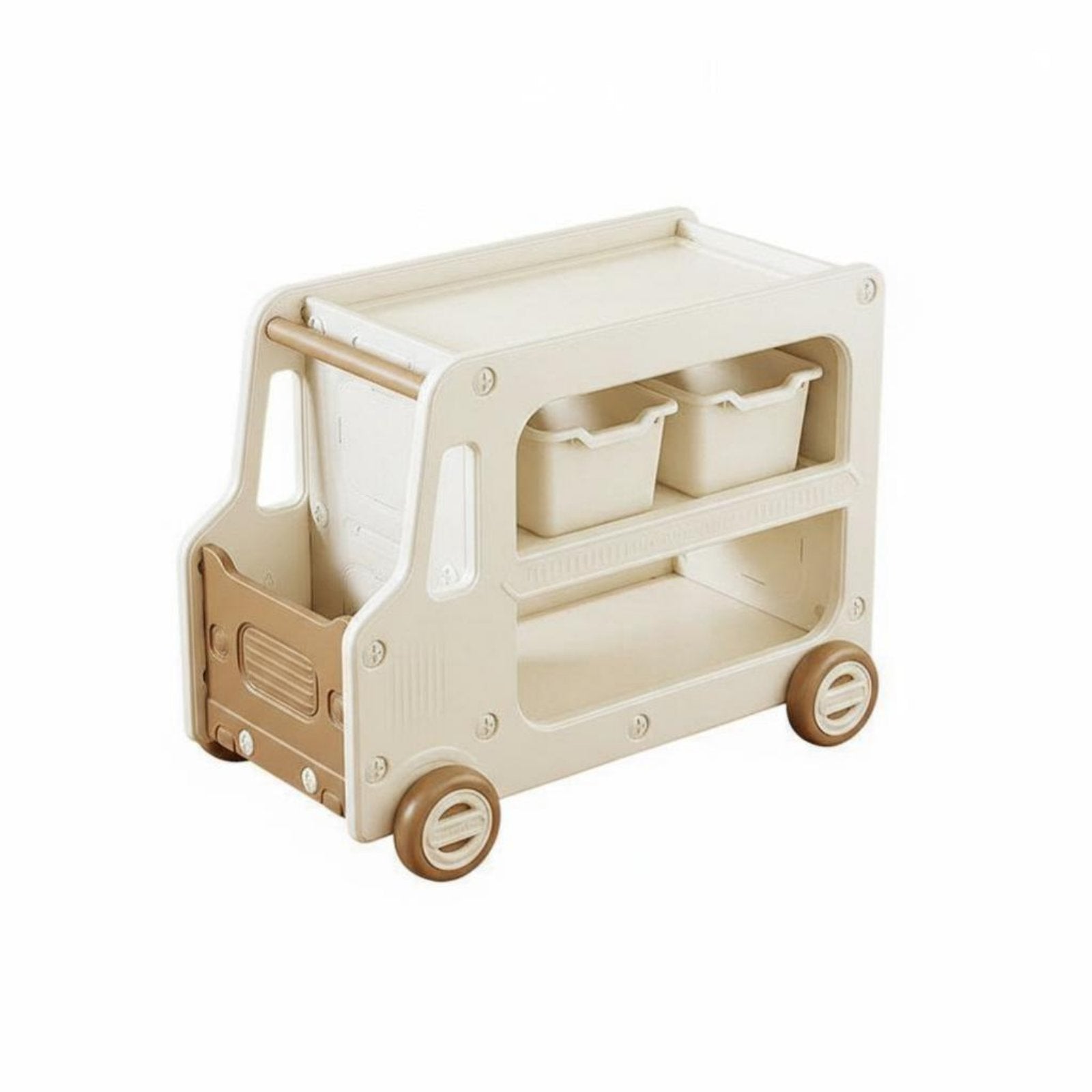 Rolling Changing Table Multi-Functional Storage Trolley Mobile with Wheels