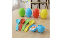 4 Sets Egg and Spoon Race Game Set Vibrant Colors Party Supply Fun for All Ages