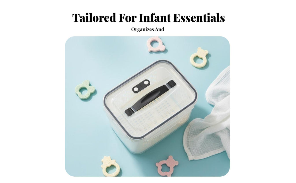 Portable Teether Case particlesresistant Portable Soother Container adaptable
