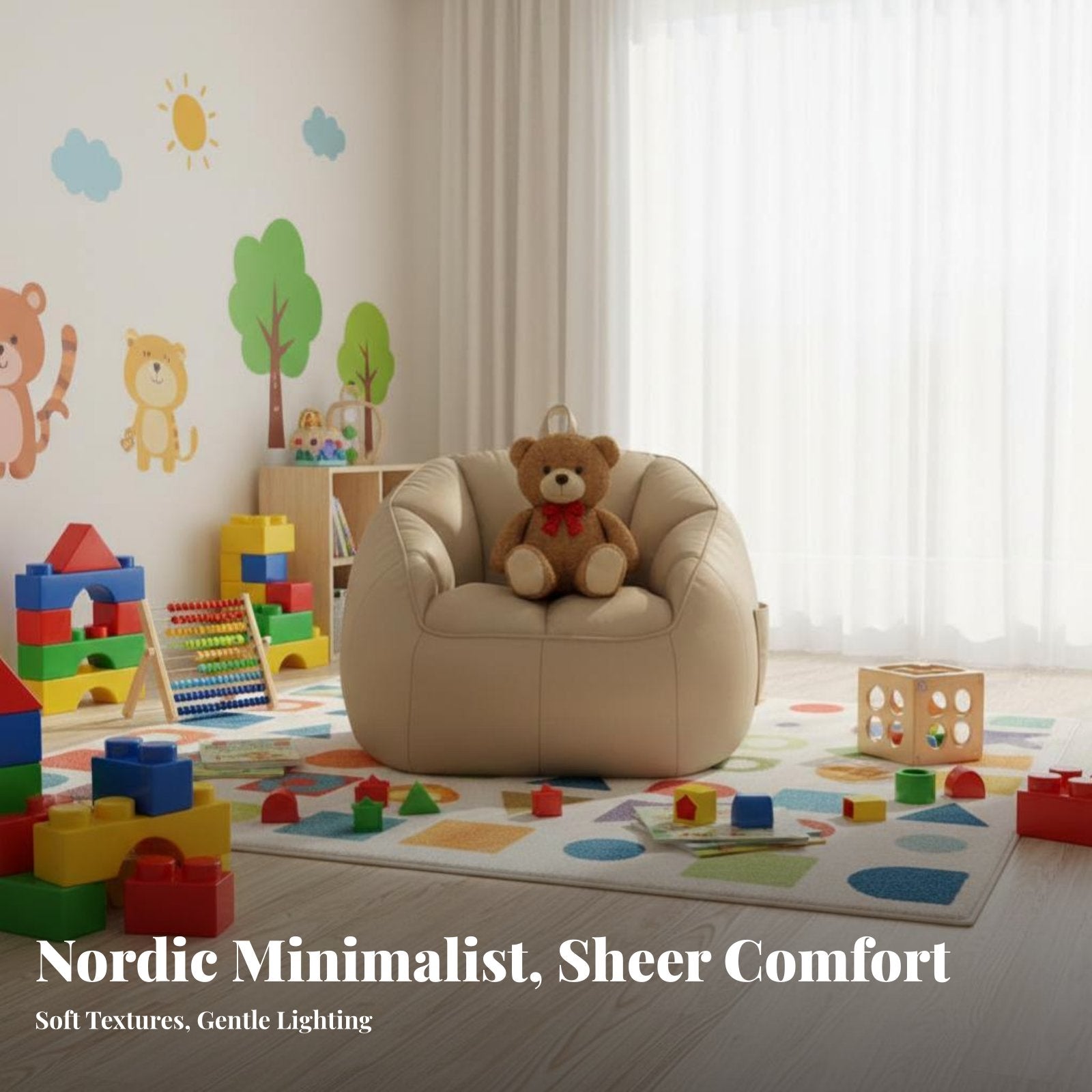 Creature Character Floor Chair Soft and Comfortable Kids' Furniture Lowoutsideline Design Lightthe Manufactureright for Toddlers