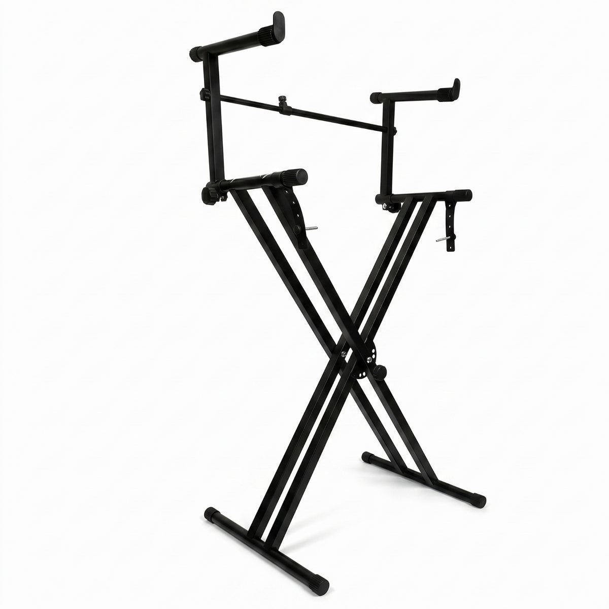 Stable Black Double-Layer Keyboard Stand X-Shaped Keyboard Stand