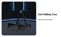 Foldable Guitar Stand Compact Folding Guitar Stand Lightweight for Traveling Artists, Beginners, Travel, Studio, Stage Performance