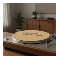 Cork Turntable Mat 3 Mm Thick Anti Static Slipmat for DJ Users