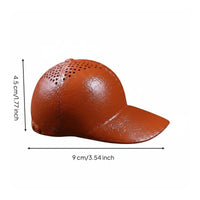 Baseball Cap-Shaped Tea Infuser Strainer Earthen Finish Yixing Tea Strainer Kitchenware