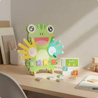 Addition Subtraction Toy Educational Wooden Math Board Colorful for Classroom
