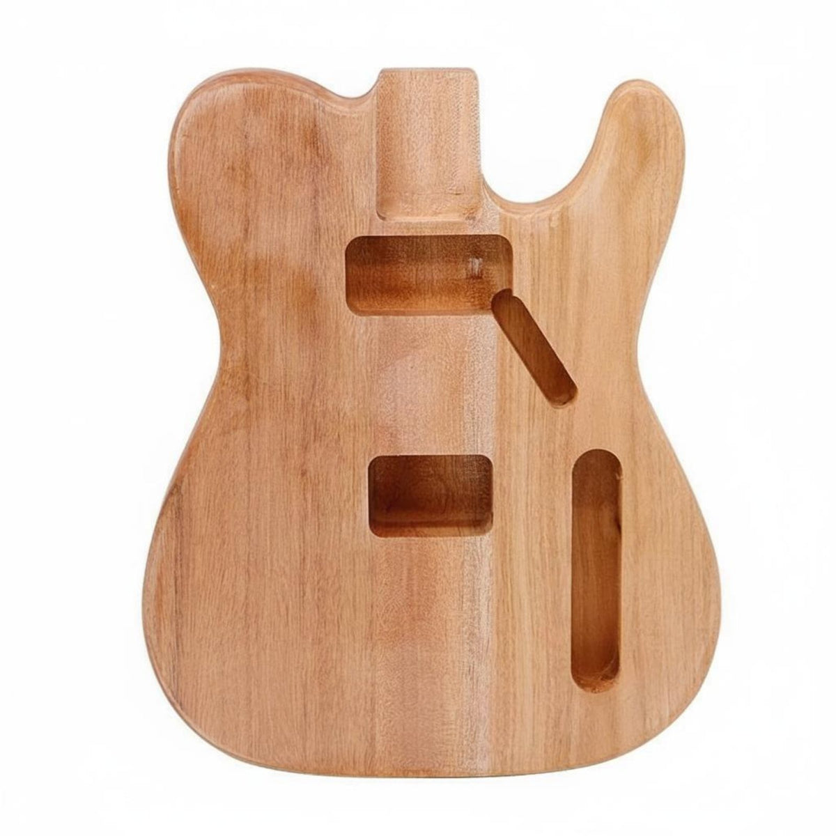 Traditional electric Guitar Body Smoothly Sanded Musical Instrument Component for Luthiers