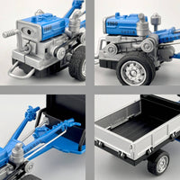 1:32 Tractor Model Sturdy Build Die-Cast Farm Tractor Press Activated for Gift