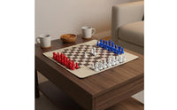 Four-Player Chess Set Multicolor Strategy Game Large