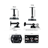 Ceiling Speaker Bracket Heavy Duty Ceiling Speaker Mount Black Finish