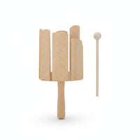 Includes Wood Block Paper Box Package Percussion Tone Bar Beech Wood Percussion Instrument