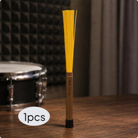 2 Pieces Retractable Nylon Drum Brush Soft Sweep Sound Telescopic Drum Brush