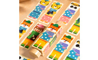 Rotating Animal Puzzle Hands-on Block Rotation Toy Educational