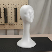 Foam Mannequin Head Stable Base Hairpiece Holder Head for Salon