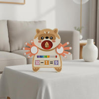 Wooden Animal Board Develops Logical Thinking Educational Addition Subtraction Toy Learn Through Play Animal Abacus Calculation Toy