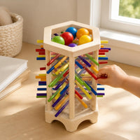 Wooden Stick Insert Game Hand Eye Coordination Wooden Stick Game for Home, Kids