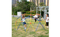 Kids Climbing Dome -Colorful Climbing Structure Frame Holds Playground Equipment for Ages 4 to 10, Children, Backyard
